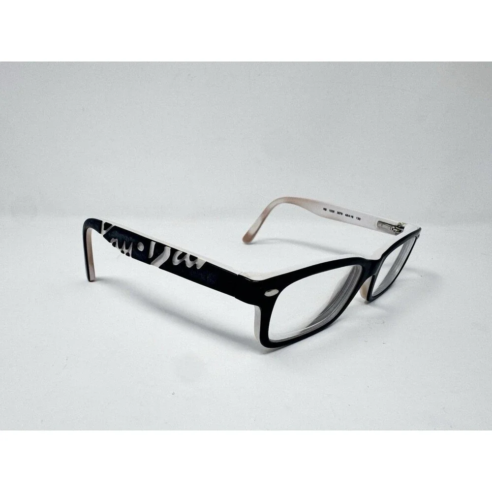 Ray-Ban RB1535 3579 Junior Black/Pink Eyeglass Frames 48-16-130 Authentic